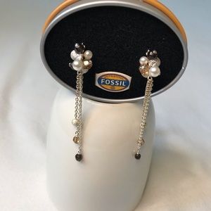 Fossil earrings